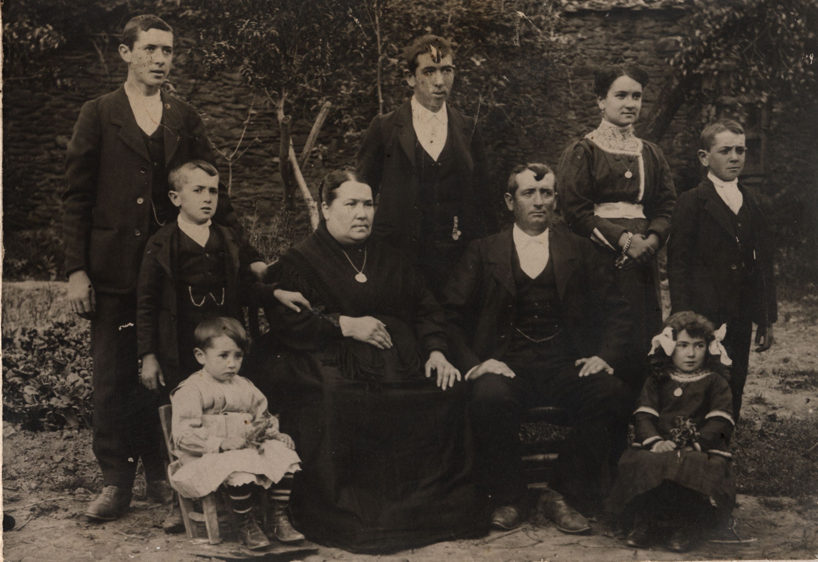 Familia Bordajandi año 1900 aproximadamente